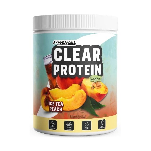 ProFuel Clear Protein Vegan 360g Thé glacé à la pêche