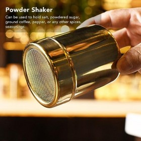 Shaker à poudre, facile à nettoyer, résistant à la rouille, pour la maison