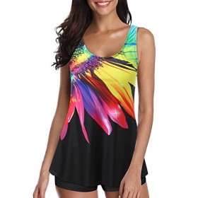 MKIUHNJ Maillot de bain fonctionnel 2023 pour homme - Taille L - Imprimé carré - En deux pièces - Maillot de bain pour homme,