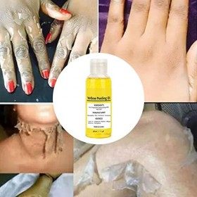 Caneem Huile Peeling Jaune Thaïlandaise, de Gommage pour Les Taches Brunes sur Le Corps, éclaircissante Peau foncée Super pui
