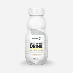 Body&Fit Smart Protein Drink - Boisson Protéinée - Pack 6 bouteilles de 250ml - Gout: Vanille