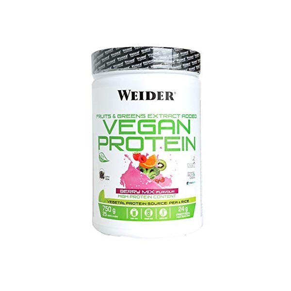 WEIDER VEGAN PROTEIN 750 g BERRY MIX