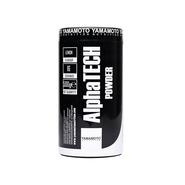 Yamamoto Nutrition Alphatech Poudre Citron 1 Unité