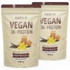 Nutri+ PROTEIN VEGAN Vanilla Toffee 2kg 80.8% de protéines 3k Vanilla Caramel Mélange de protéines pour milkshake sans lactos