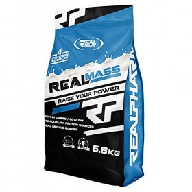Real Pharm Real Mass Mass Gainer, mélange de glucides et de protéines avec des acides aminés et des minéraux - le meilleur po