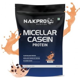Green Velly 100% Micellar Casein Protein Supplement |24g Protein, 9.5g EAAs, 4.63g BCAAs| Slow Absorbing Micellar Casein Prot