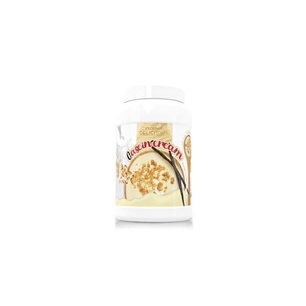 iO.GENIX Casein Cream 900G | Caséine micellaire | Toppings variés | Arômes naturels | Bonne digestibilité vanille cookies 