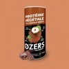 Ozers Protéine Végétale Chocolat Noisette / 4 sources : Pois, Fève, Riz, Courge / 77% de protéines / 4g BCAA/Sans sucre/Textu