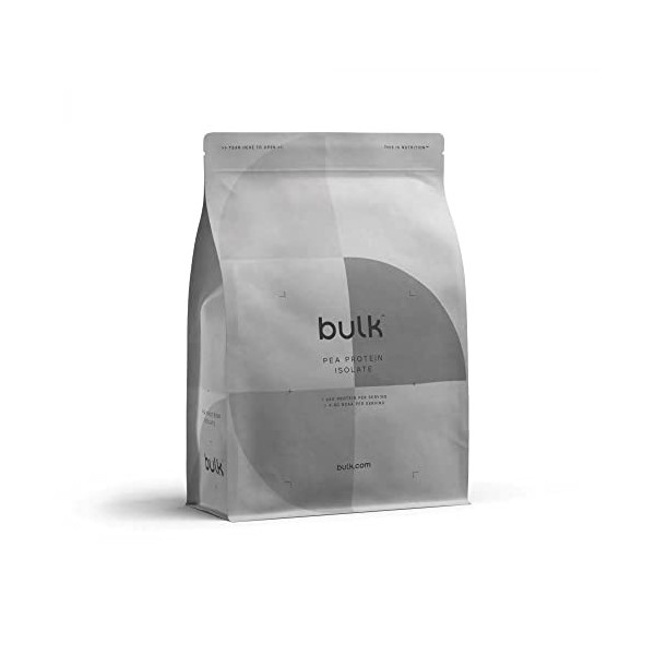 Bulk Isolat de Protéine de Pois, Protéine Vegan en Poudre, Noix de Coco, 2,5 kg