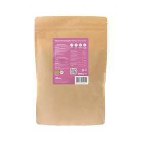RheinNatur Poudre de protéine damande bio dégraissée 500 g - Poudre de protéine végétalienne, sans lactose & sans gluten - G