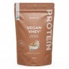 Nutri + Vegan Vhey Cinnamon Cereal 1 kg - 3K shake protéiné - Poudre de protéine végétalienne sans lactose - Céréales à la Ca