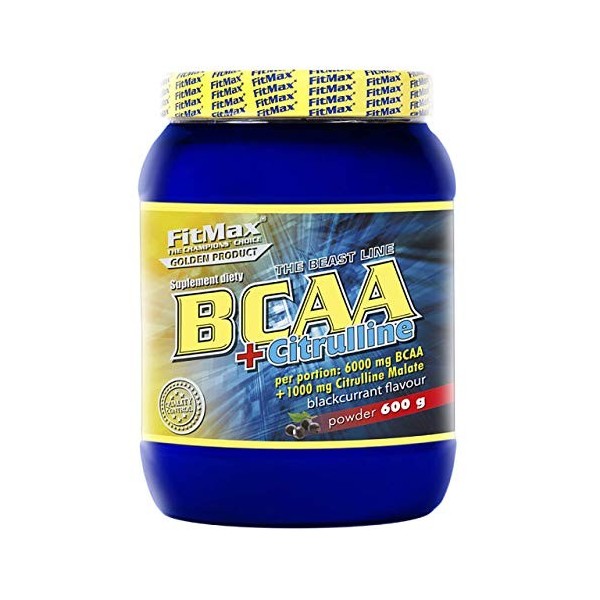 FITMAX Bcaa + Cytrulline - 600 g - Black Currant