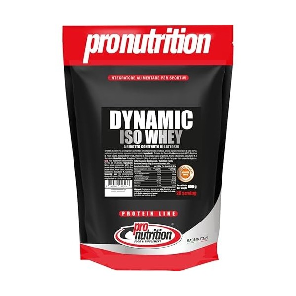 Pronutrition PROTEIN DYNAMIC WHEY 800g BISCUIT - Complément protéique à base de protéines de lactosérum natif.