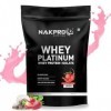 Green Velly PLATINUM 100% Whey Protein Isolate | 28g Protein, 6.36g BCAA | Easy Mixing, Low Carbs, Easy Digesting Whey Protei