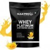 Green Velly PLATINUM 100% Whey Protein Isolate | 28.11g Protein, 6.42g BCAA | Easy Mixing, Mango, 500 g 