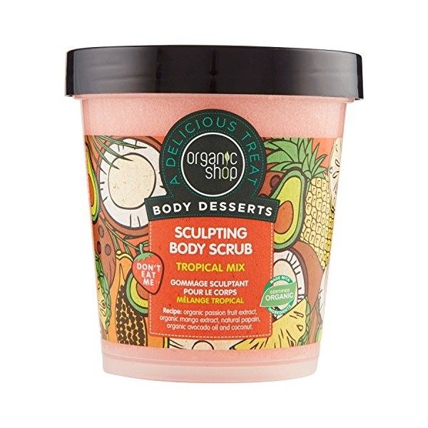 Organic Shop Body Desserts Gommage Sculptant Mélange des Tropiques 450 ml