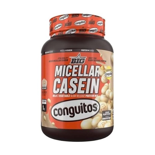 BIG Micellar Casein Goût Conguitos Chocolat Blanc 1 kg