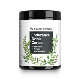 Endurance Drink Cerise – 600g de poudre isotonique – avec électrolytes et glucides – goût cerise – végane, biodisponibilité o