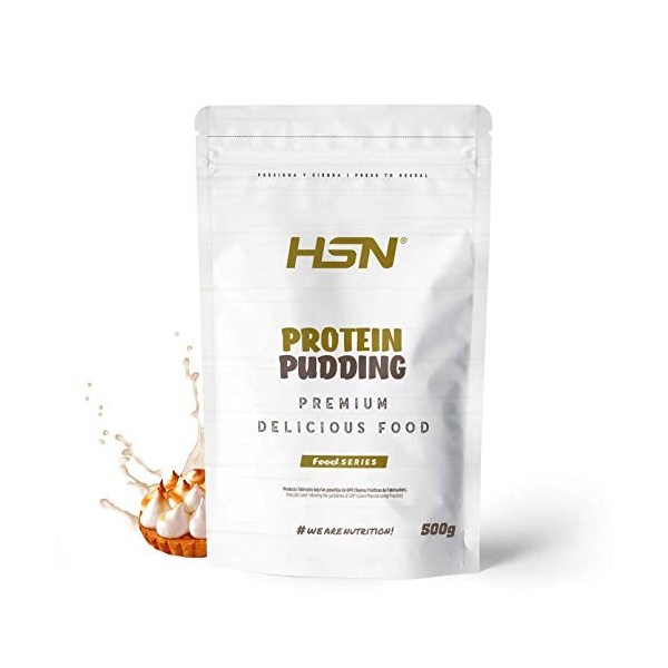 Protein Pudding de HSN | Pudding Protéique avec Protéines de Lactosérum et du Lait | Facile à Préparer | Faible en Calories S