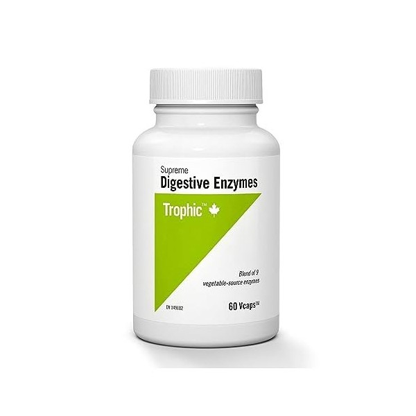 Trophic Digestive Enzymes Supreme 60 Capsules Végétales