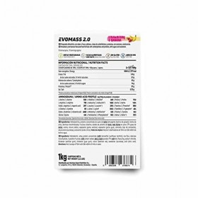 Weight Gainer and Muscle Mass of HSN | Evomass 2.0 | Weight Gainer : Carbohydrates Maltodextrine + Farine davoine + Whey P