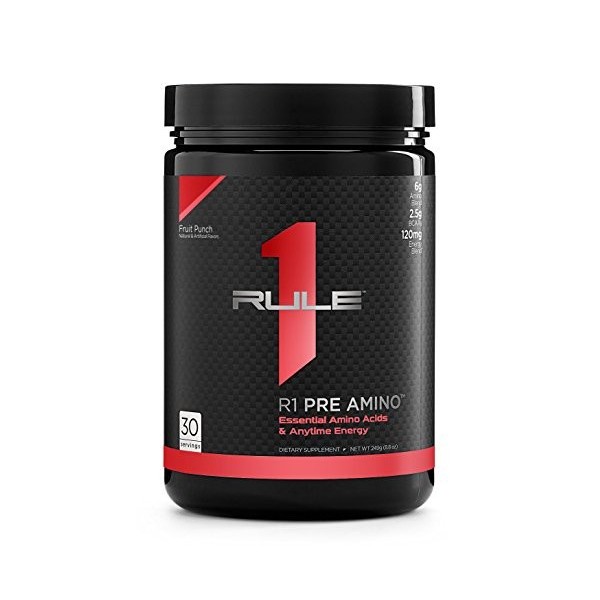 Pre-Amino Energy, Fruit Punch - 252g