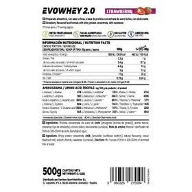 Whey Protein Concentrate WPC de HSN – Concentré de Protéine de Sérum Evowhey 2.0 – Convient aux Végétariens, Sans Gluten, S