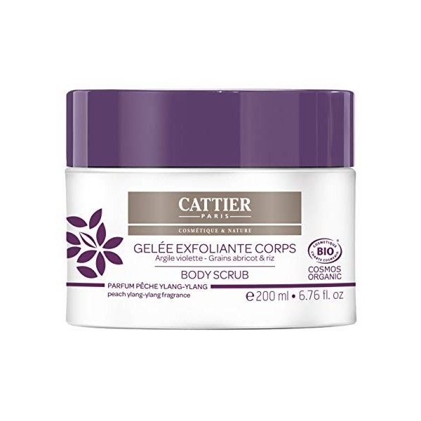 CATTIER Gelée Exfoliante Corps 200 ml Bio - Lot de 2