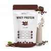 Menufit Whey Protein en poudre 500g, protéine en poudre pour la construction musculaire, poudre de protéines soluble dans le