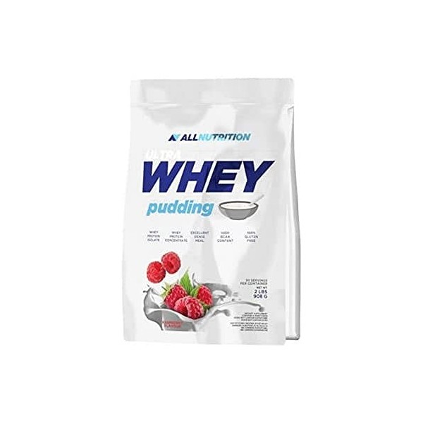 All Nutrition Supplément de Protéines de Lait Ultra Whey Pudding Vanille