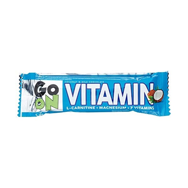 Go On Nutrition Vitamin Bar 24x50g Noix de coco