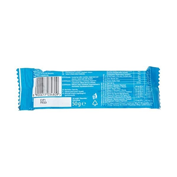 Go On Nutrition Vitamin Bar 24x50g Noix de coco