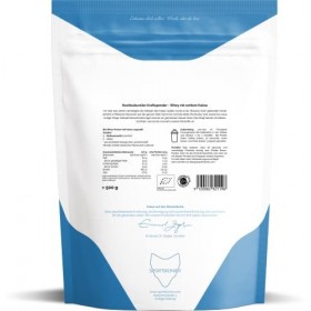 BIO WHEY Poudre de protéines de cacao 500 g – Shake protéiné 100 % naturel seulement 2 ingrédients et sans additifs – Poudre 