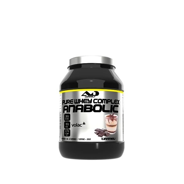 Protéines Whey Isolate En Poudre | Musculation Prise De Masse Musculaire | Tri Whey 80% | 1Kg | Tiramisu