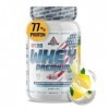 AS American Suplement | Premium Proteine whey 900 g | Yaourt au Citron | Boisson protéinée | Prisse de Masse Musculaire | Pro