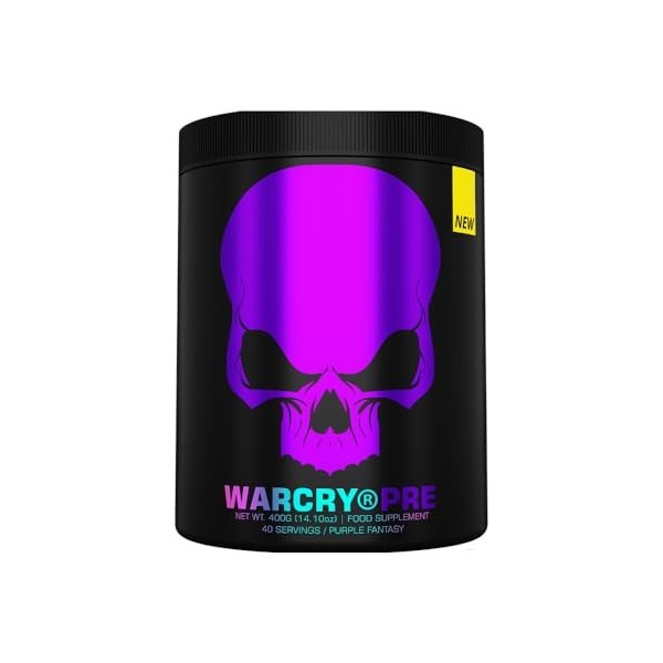 Genius Nutrition WARCRY 400g Fantaisie mauve