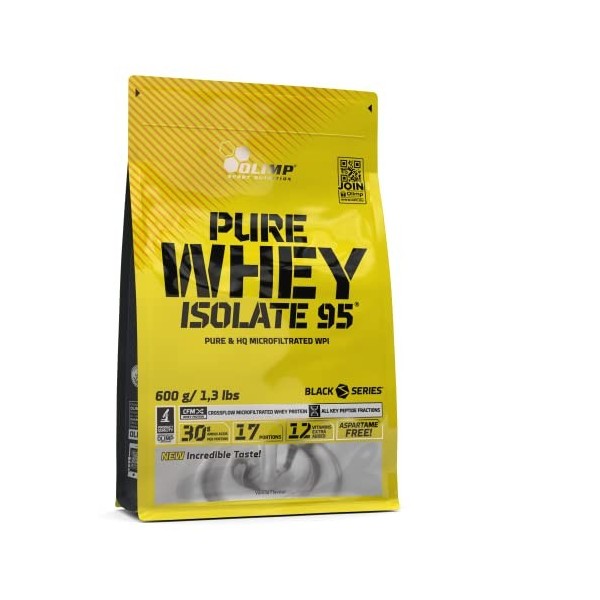 Olimp Pure Whey Isolate 95, 600 g sac Glace Vanille 