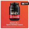 Optimum Nutrition Gold Standard 100% Whey, Poudre de Protéines pour la Construction et la Récupération Musculaire, avec Gluta