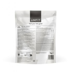 Marque Amazon - Amfit Nutrition TOTAL, poudre de protéine de lactosérum, saveur de crème glacée à la vanille, 33 portions, 1 