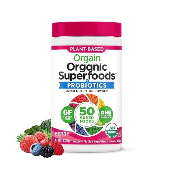 Orgain Bio SuperFoods Berry .62 Ib