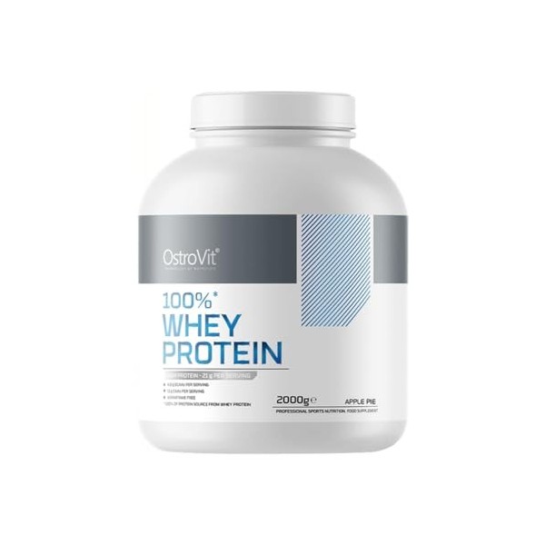 OstroVit 100% Whey Protein 2000g Tarte aux pommes