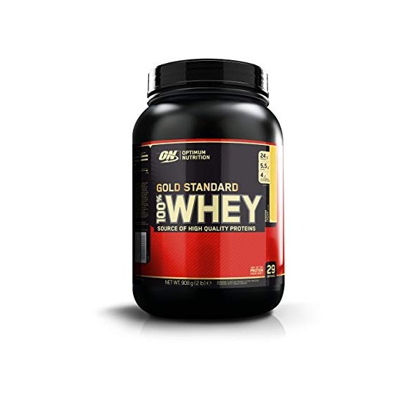 EMPIRE Crème Gold Standard 100% Whey Banane 2 lb 60 Unités