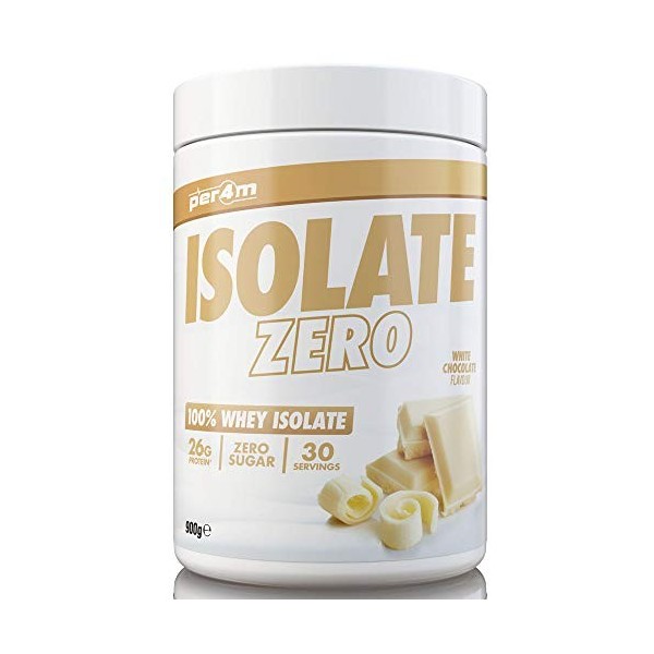 Per4m Zero Isolate 900g Chocolat Blanc