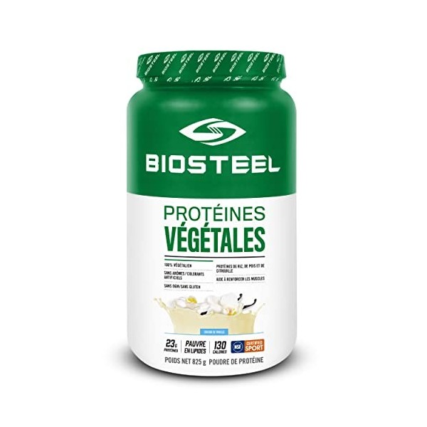 Biosteel Protéine Vegan Vanille 825 g