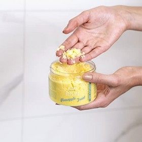 Victoria Beauty Gommage exfoliant pour le visage, les lèvres et le corps au sel de la mer Morte à lananas et à la noix de co