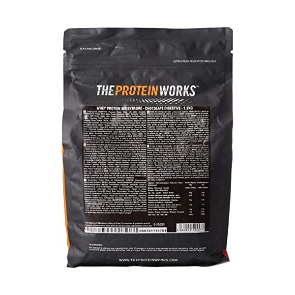 Protein Works - Protéine Whey 360 Extrême | Premium Whey Shake | Apport protéinés | Protéines haut de gamme | 34 Servings | B