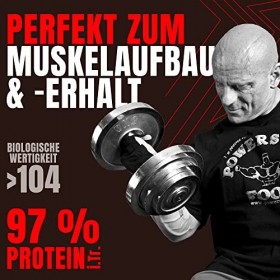 Powerstar 100% CFM WHEY ISOLATE 1kg | 96,5% Protéine s.s. | Poudre de protéine pour la musculation | Fabrication allemande | 
