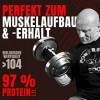 Powerstar 100% CFM WHEY ISOLATE 1kg | 96,5% Protéine s.s. | Poudre de protéine pour la musculation | Fabrication allemande | 