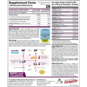 Amix - Zeropro Protein - Augmente la masse musculaire et aide à la récupération, isolat de protéines de lactosérum, lactose e