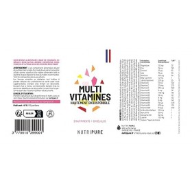 NUTRIPURE | Pack Incontournables | Multivitamines + Magnésium + Omega 3 | Indispensables pour prendre soin de sa santé